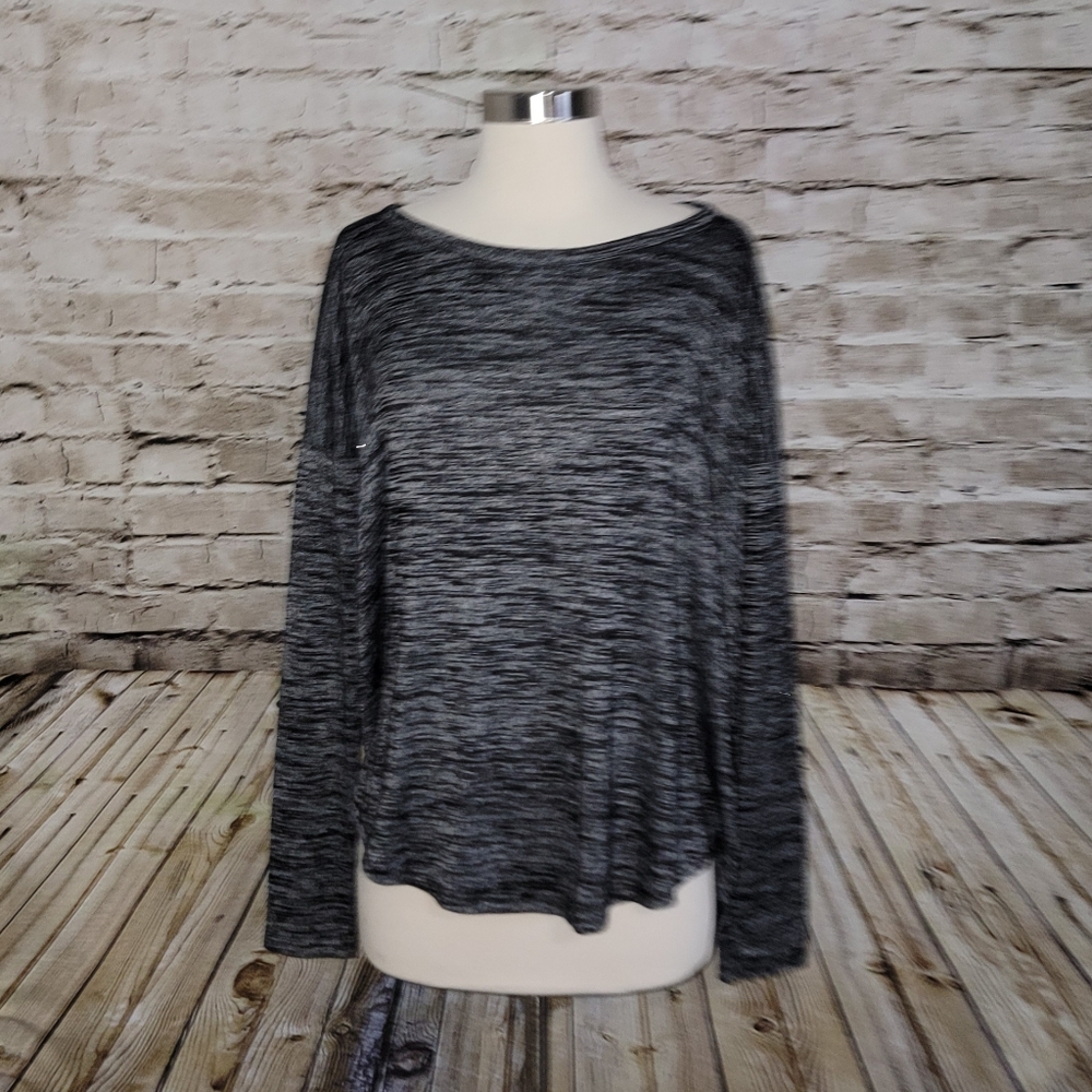 Rag&Bone/Jean Knit Top Size M Gray/Black